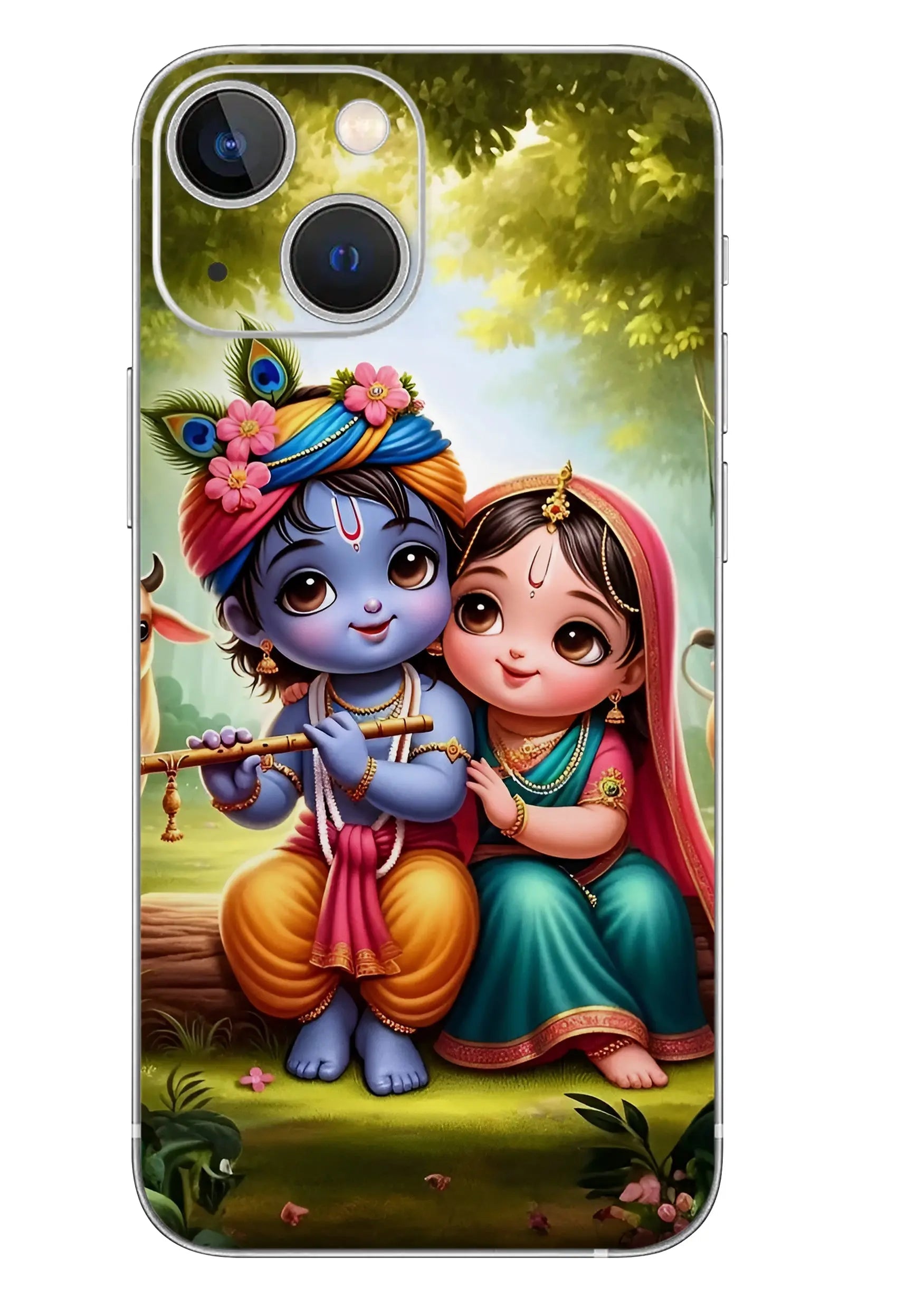 Radhe Krishna Mobile 6D Skin - NR SKINS