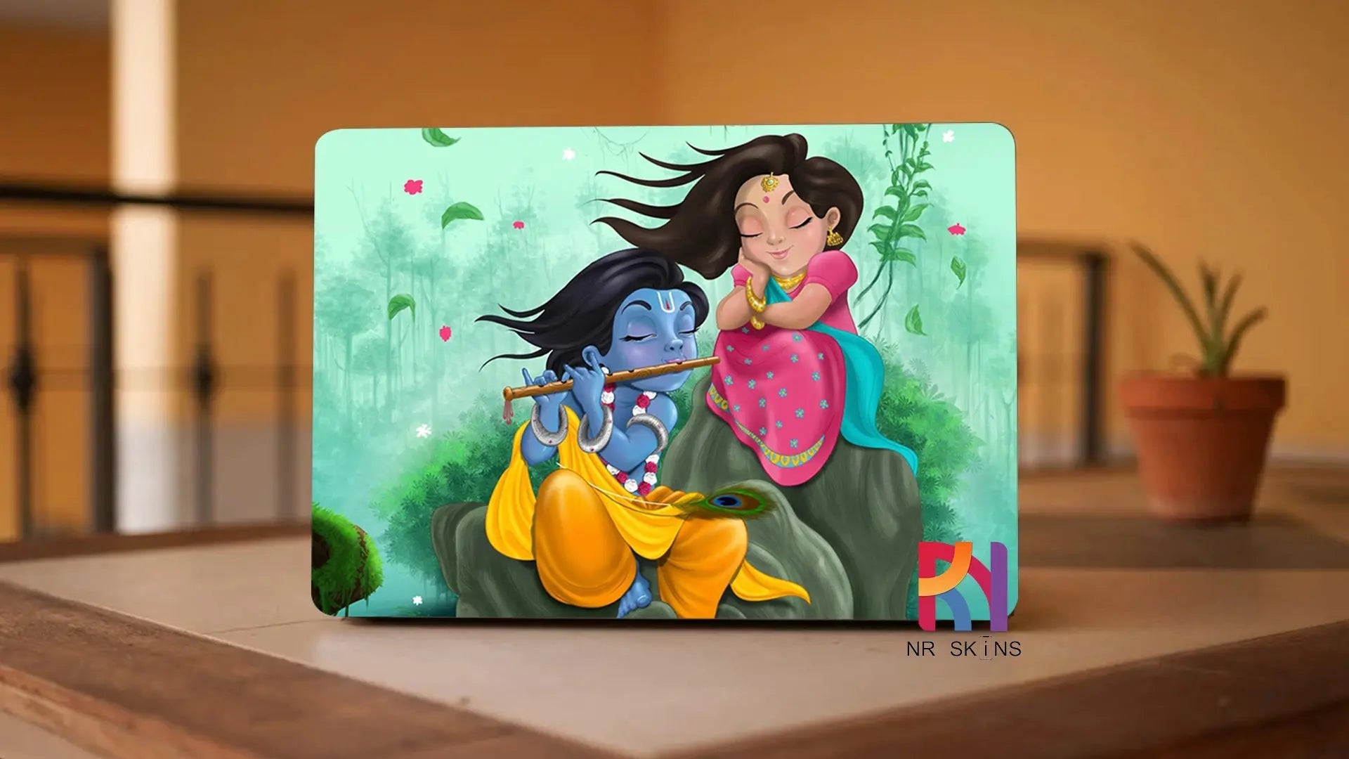 Radha Krishna Laptop 6D Skin - Wrapskins